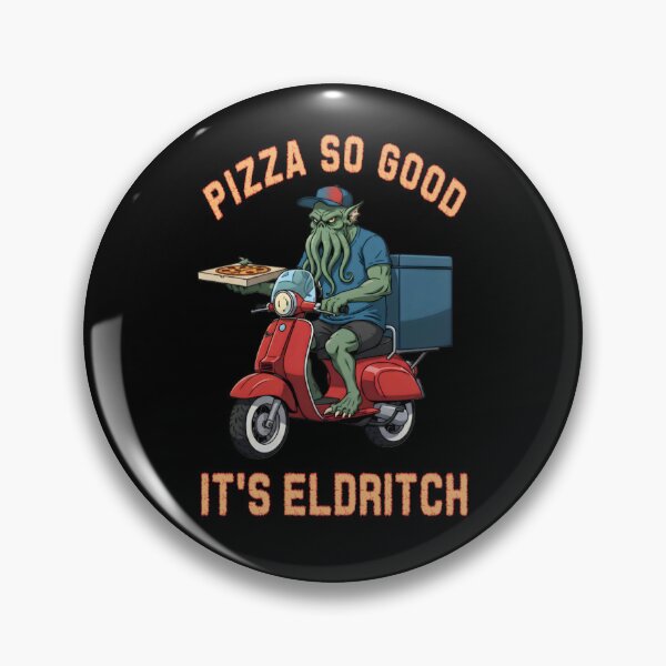 Item preview, Eldritch Pizza Delivery – Cosmic Flavor on Wheels designed and sold by SidTastic .