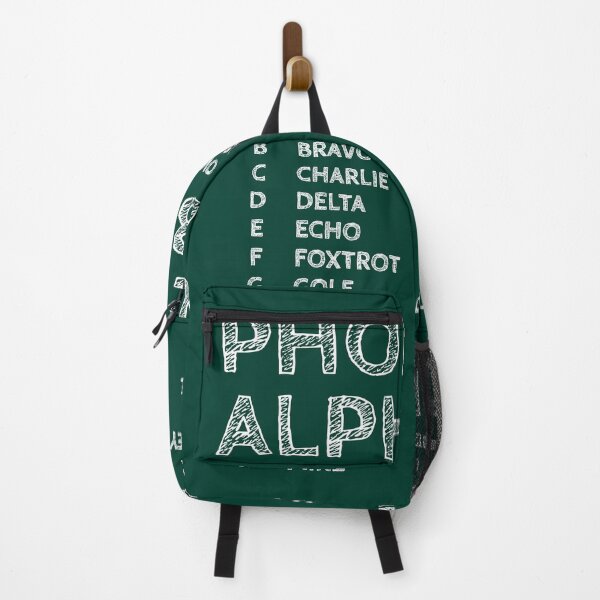 Item preview, NATO Phonetic Alphabet Chart – Green Edition designed and sold by AnnSign.