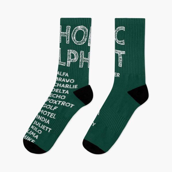 Item preview, NATO Phonetic Alphabet Chart – Green Edition designed and sold by AnnSign.