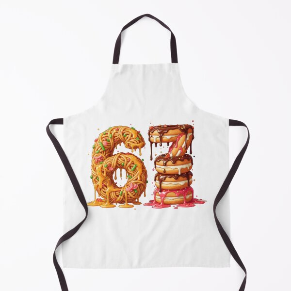 Artikelvorschau, 67 Meme-Design Spaghetti und Donuts Lustiges Essen Sechs Sieben Meme Weirdcore Internet Humor Bekleidung Absurdes lustiges Geschenk entworfen und verkauft von Boldly..