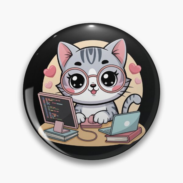 Item preview, Cat programmer designed and sold by Prints-by-Olaf.