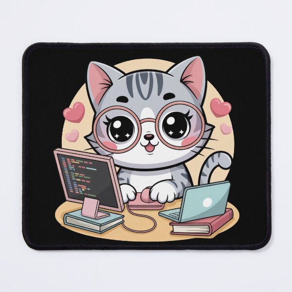 Item preview, Cat programmer designed and sold by Prints-by-Olaf.