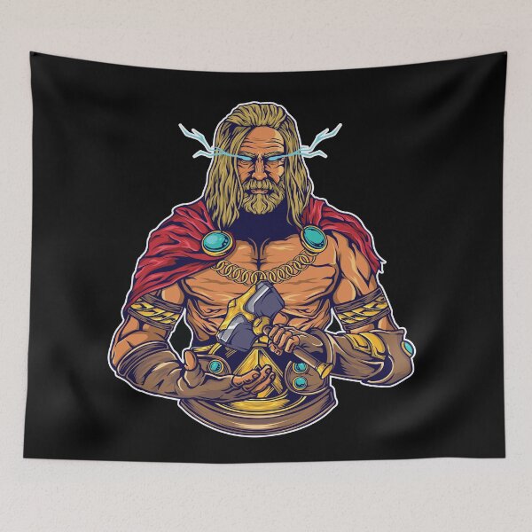 Item preview, Mighty Thor God of Thunder Design designed and sold by FAITHandPEACE.