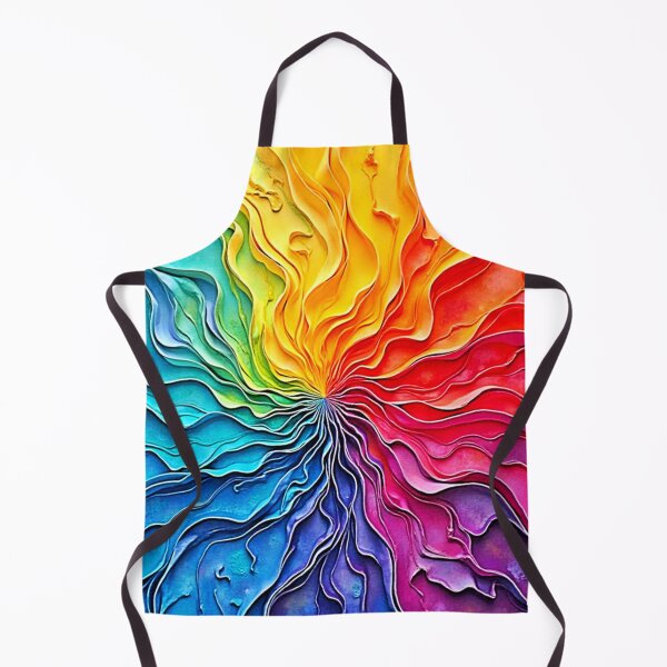 Item preview, Textured Rainbow Swirl Art designed and sold by Health And Fitness Posts e-Store.