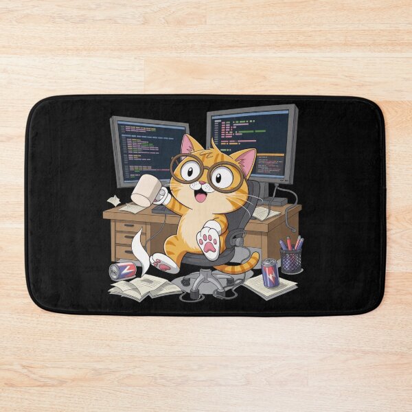 Item preview, Cat programmer designed and sold by Prints-by-Olaf.