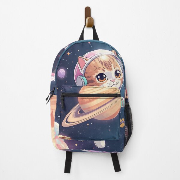 Item preview, Pastel Kitty Duo: Astro-Cats Exploring the Galaxy designed and sold by MoonlitDoodles1.