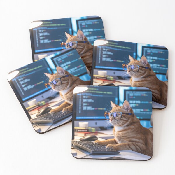 Item preview, Cat programmer designed and sold by Prints-by-Olaf.