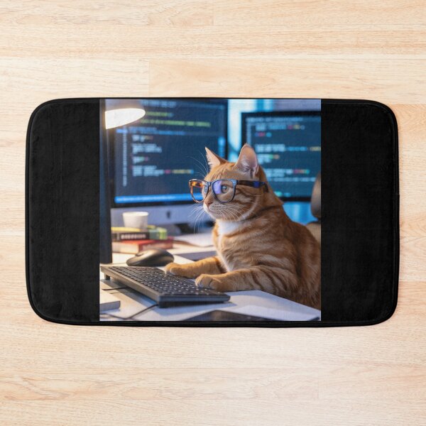 Item preview, Cat programmer designed and sold by Prints-by-Olaf.