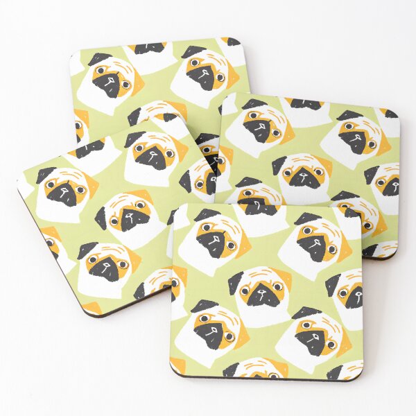 Item preview, Pug Pattern designed and sold by dreampik.