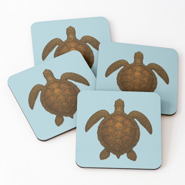 Item preview, Loggerhead turtle Adult Ocean Path designed and sold by Por.Ahi.PR.
