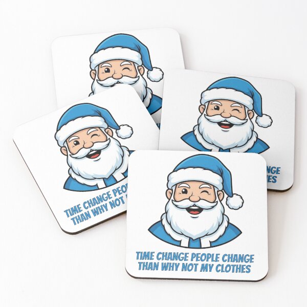 Item preview, Time Change, Clothes Change. The Blue Santa's Wardrobe Query. designed and sold by ZyVoAli.