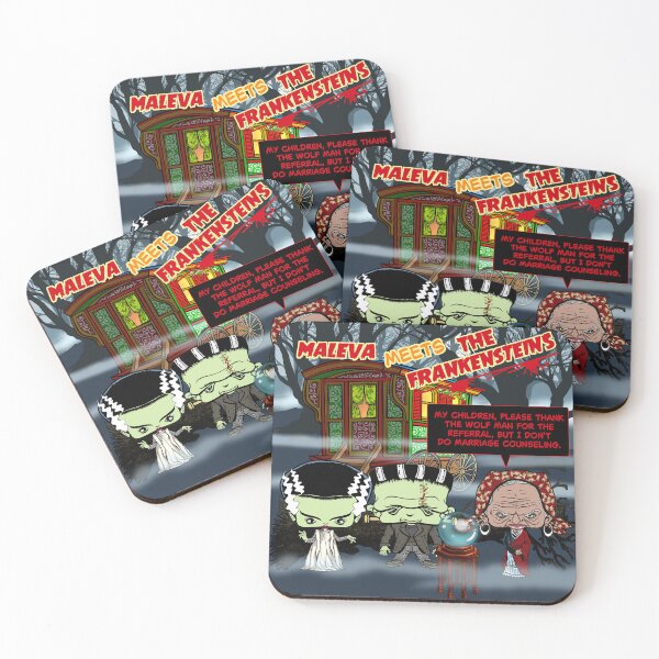 Item preview, Maleva Meets The Frankensteins designed and sold by 3-Beans-Art.