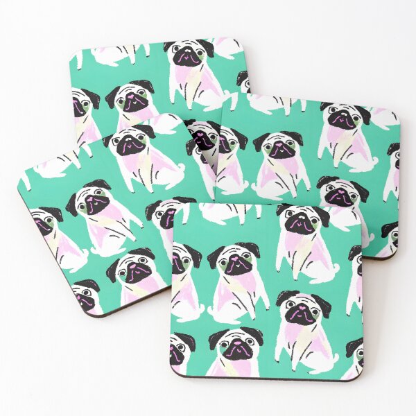 Item preview, Pug Pattern designed and sold by dreampik.