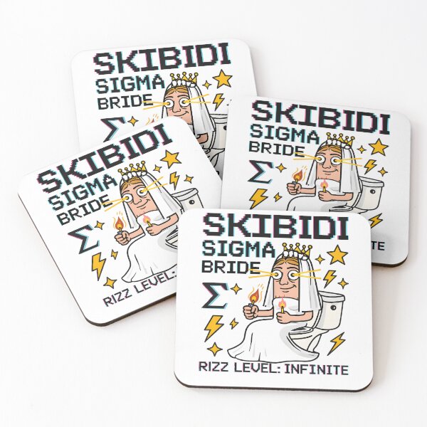 Item preview, Skibidi Sigma Bride Meme Design designed and sold by AnnDesignStudio.