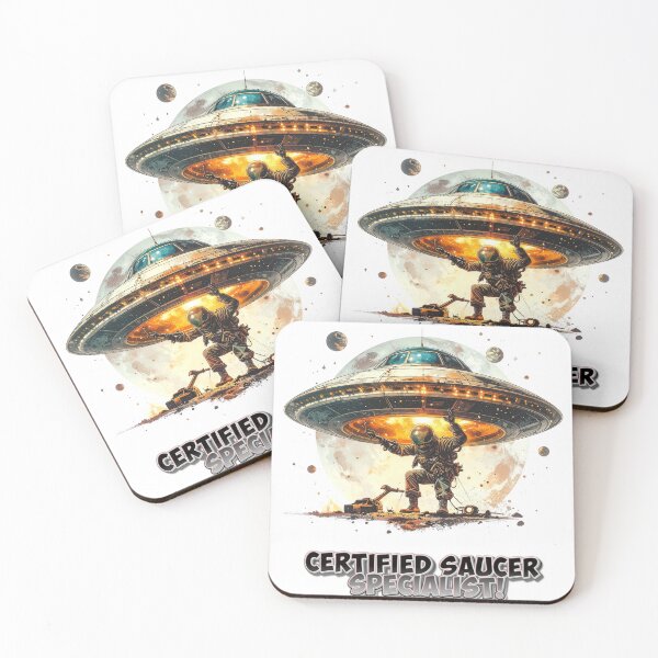 Item preview, Retro Alien Mechanic - Comic Art T-Shirt designed and sold by SoftPeepCo.