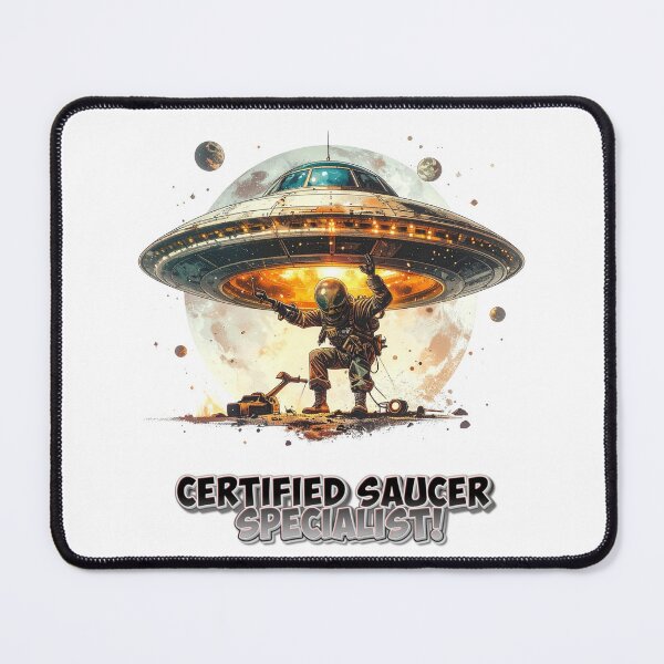 Item preview, Retro Alien Mechanic - Comic Art T-Shirt designed and sold by SoftPeepCo.