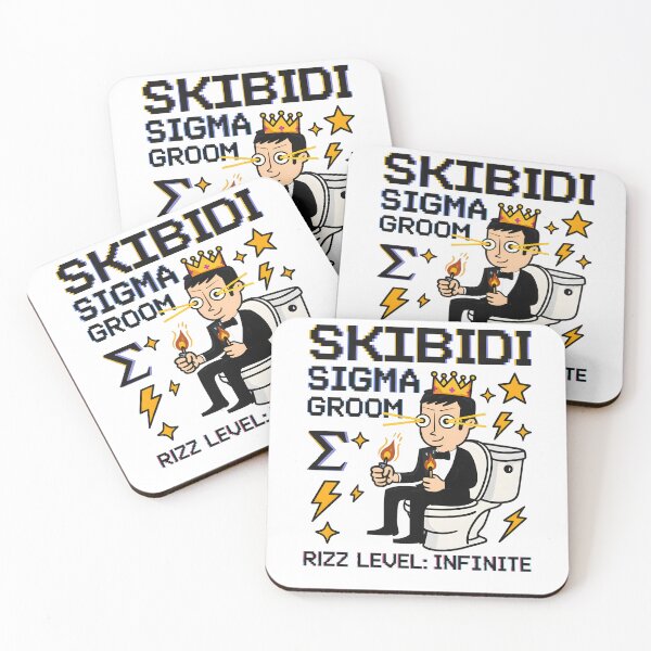 Item preview, Skibidi Sigma Groom Meme Art designed and sold by AnnDesignStudio.