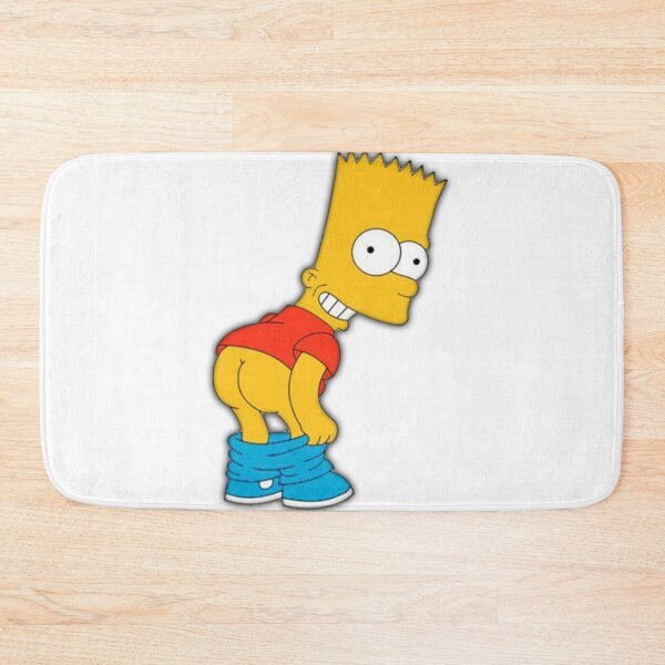 Item preview, Bart Simpson Mooning Sticker designed and sold by Beyond Wear.