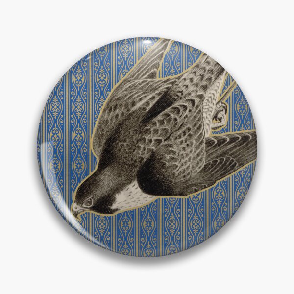 Item preview, Vintage Peregrine Falcon Engraving | 19th Century Bird of Prey Zoological Print designed and sold by Folio and Field: Archival Art for Modern Living.