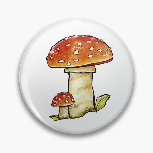Item preview, Magic Forest Duo – Red Mushroom Charm designed and sold by ARTSBI.