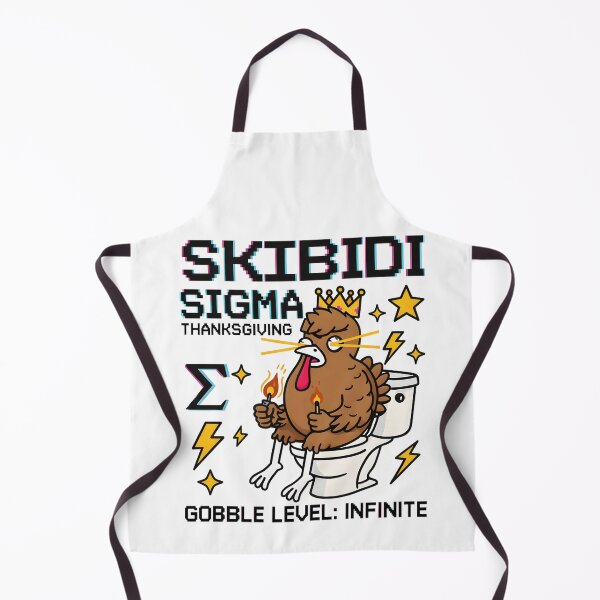 Item preview, Skibidi Sigma Thanksgiving Turkey Meme Art designed and sold by AnnDesignStudio.