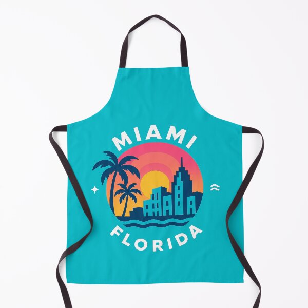Item preview, Miami Florida Art Deco Sunset Badge designed and sold by American Travels.