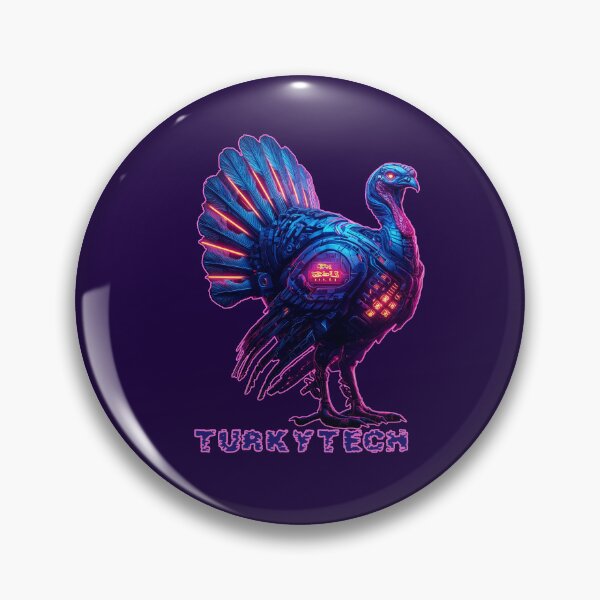 Item preview, TURKYTECH – Futuristic Cyberpunk Mecha Bird Design designed and sold by STITCHDROID.