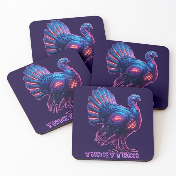 Item preview, TURKYTECH – Futuristic Cyberpunk Mecha Bird Design designed and sold by STITCHDROID.