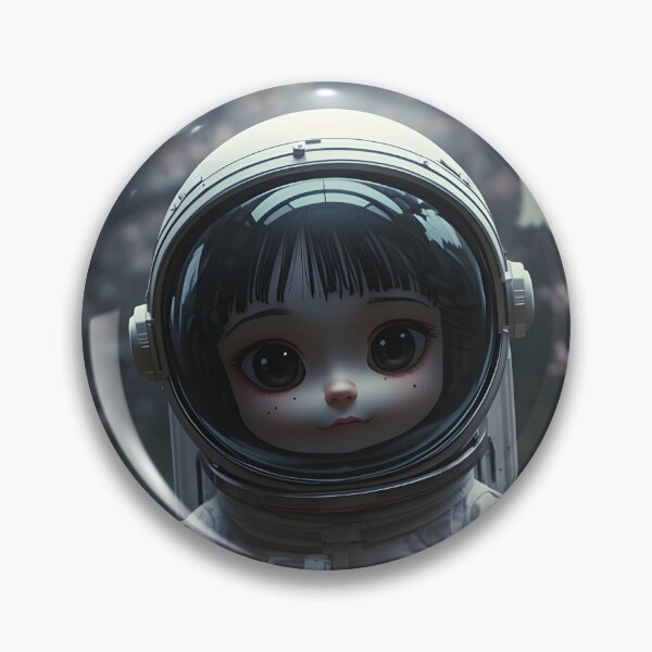 Item preview, Goth Kawaii Astro Doll: Sakura Ghost Terror Space Roses designed and sold by MoonlitDoodles1.