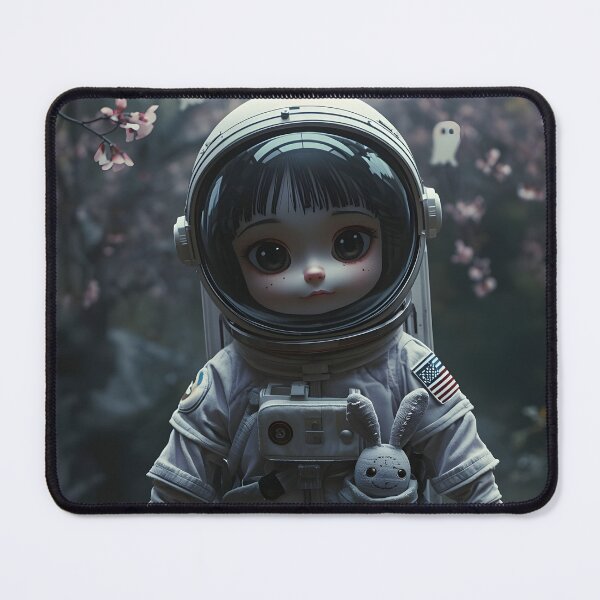 Item preview, Goth Kawaii Astro Doll: Sakura Ghost Terror Space Roses designed and sold by MoonlitDoodles1.