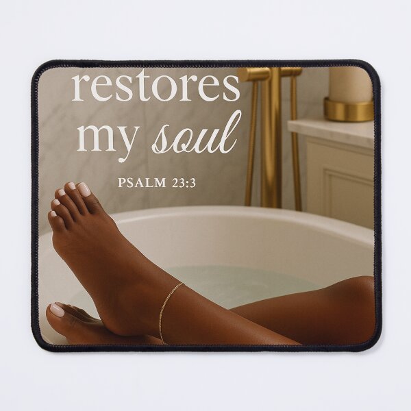 Item preview, He restores my soul.  designed and sold by Demetria3.