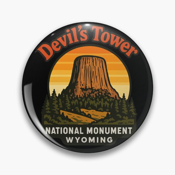 Item preview, Devils Tower National Monument Wyoming designed and sold by TomFrontierArt.
