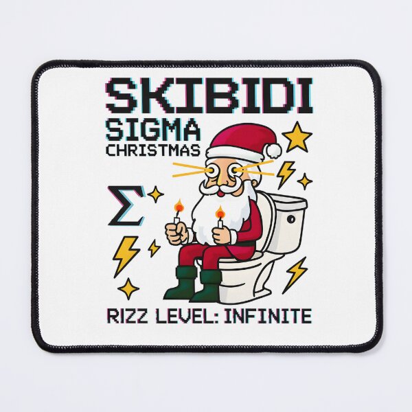 Item preview, Sigma Santa Skibidi Christmas Meme Art designed and sold by AnnDesignStudio.