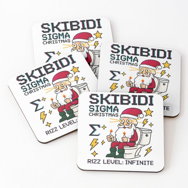 Item preview, Sigma Santa Skibidi Christmas Meme Art designed and sold by AnnDesignStudio.