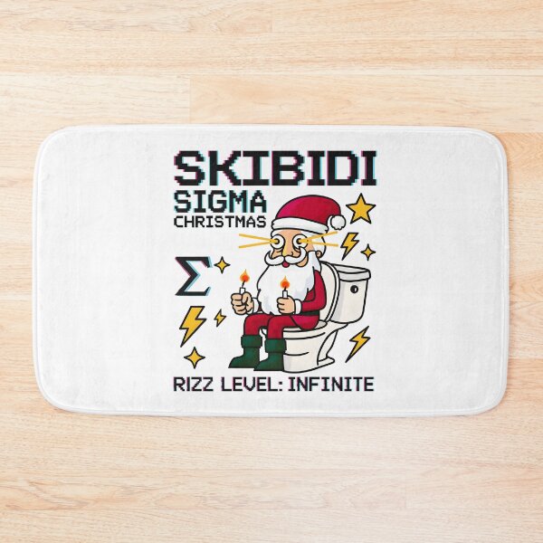 Item preview, Sigma Santa Skibidi Christmas Meme Art designed and sold by AnnDesignStudio.