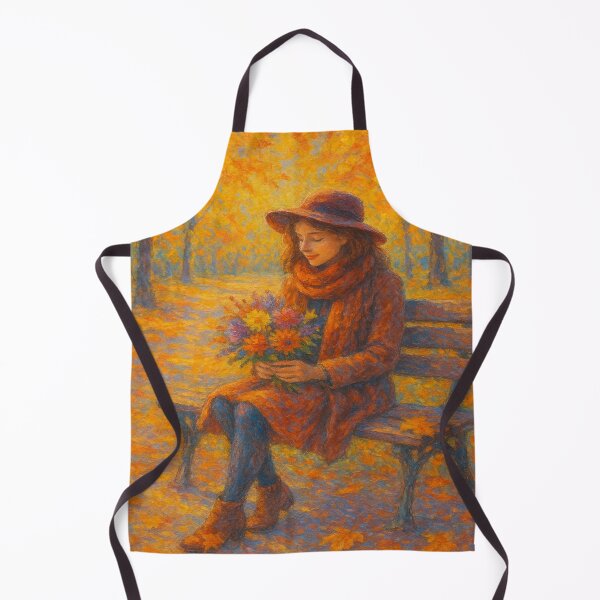 Item preview, Autumn Girl – Illustrated Poem by GGSTCraft designed and sold by ggstcraft.