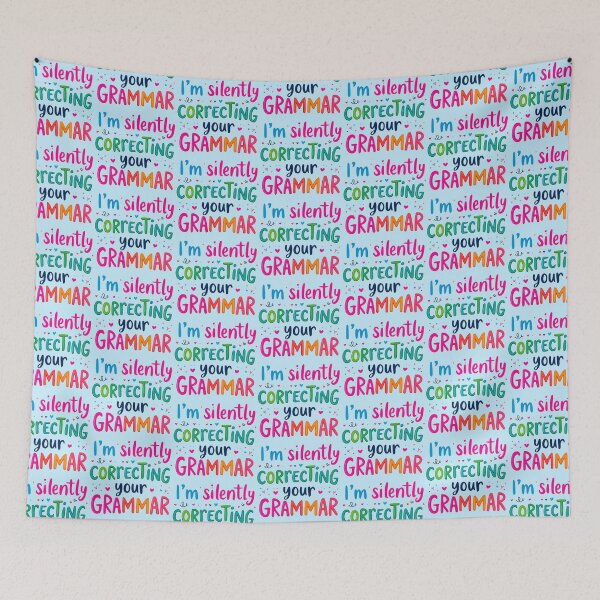 Item preview, Silently Correcting Your Grammar Funny Teacher Quote designed and sold by SholoStudio.