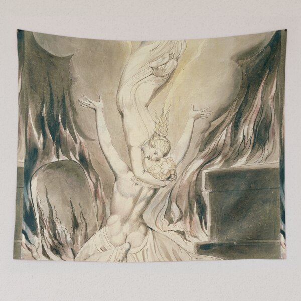 Item preview, HD The Reunion of the Soul & the Body, by William Blake HIGH DEFINITION designed and sold by MINDTHECHERRY.