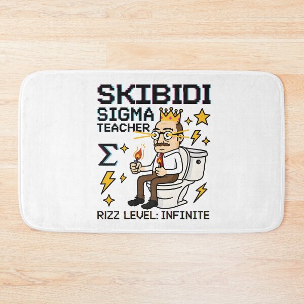 Item preview, Sigma Teacher Meme Art – Infinite Rizz Energy designed and sold by AnnDesignStudio.