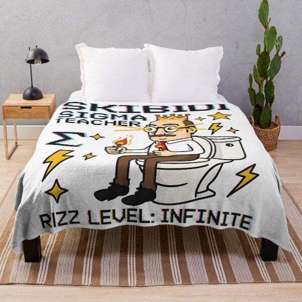 Item preview, Sigma Teacher Meme Art – Infinite Rizz Energy designed and sold by AnnDesignStudio.