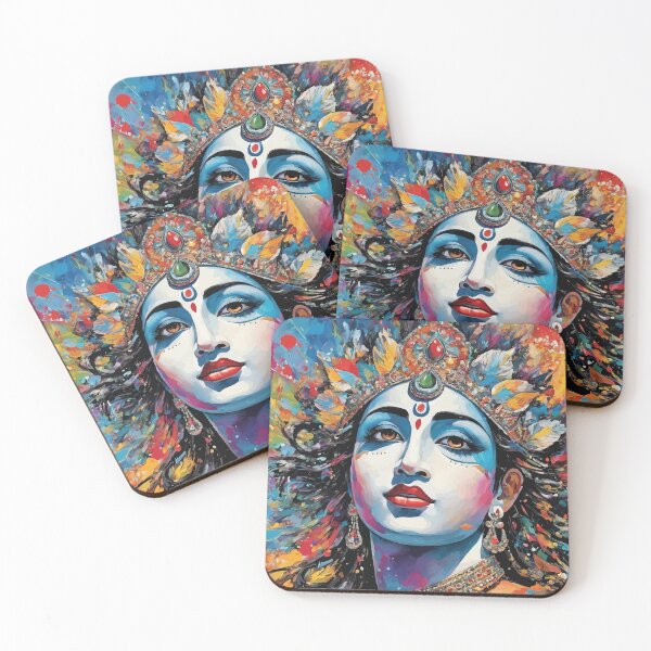 Item preview, Divine Parvati Hindu Goddess Sacred Art designed and sold by FAITHandPEACE.