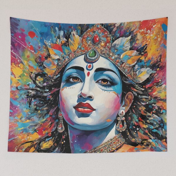 Item preview, Divine Parvati Hindu Goddess Sacred Art designed and sold by FAITHandPEACE.