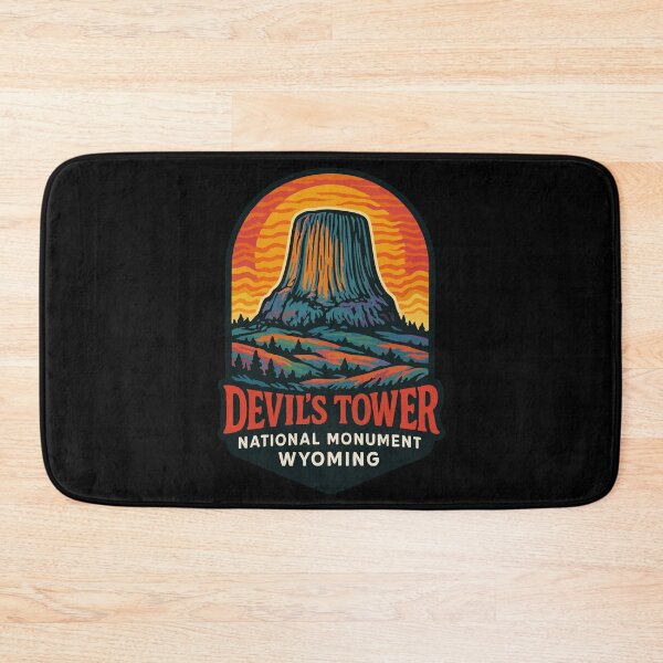 Item preview, Devils Tower National Monument Wyoming Travel designed and sold by TomFrontierArt.