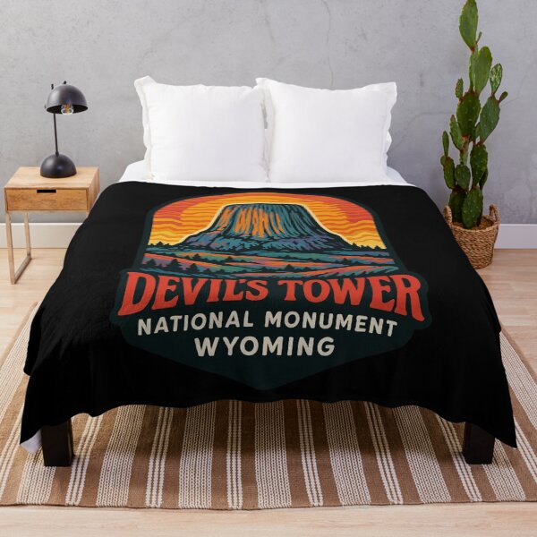 Item preview, Devils Tower National Monument Wyoming Travel designed and sold by TomFrontierArt.