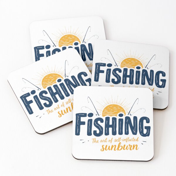 Item preview, Fishing The Art of Self-Inflicted Sunburn designed and sold by SholoStudio.