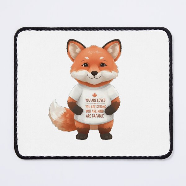 Item preview, Red Fox Positive Affirmation designed and sold by Kedspicedesign.