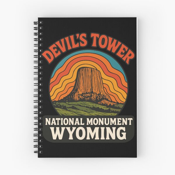 Item preview, Devils Tower National Monument Wyoming Trippy Travel designed and sold by TomFrontierArt.