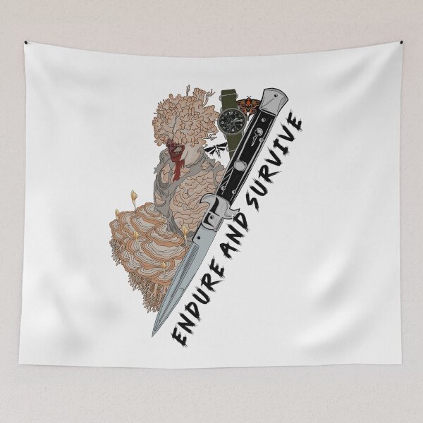 Item preview, Endure and survive  designed and sold by Hexcellent Designs.