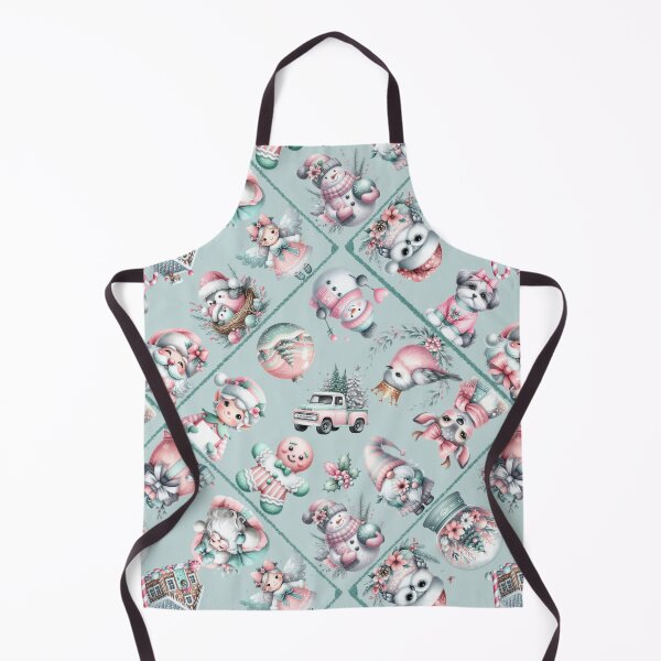 Item preview, Pastel Christmas Grid Whimsy by The Achy Artist designed and sold by TheAchyArtist.