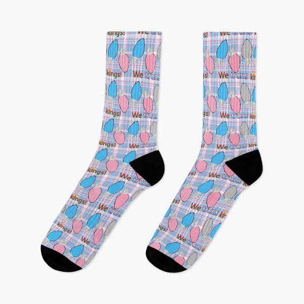 Item preview, We Trans Kings but with plaid designed and sold by lucey05.